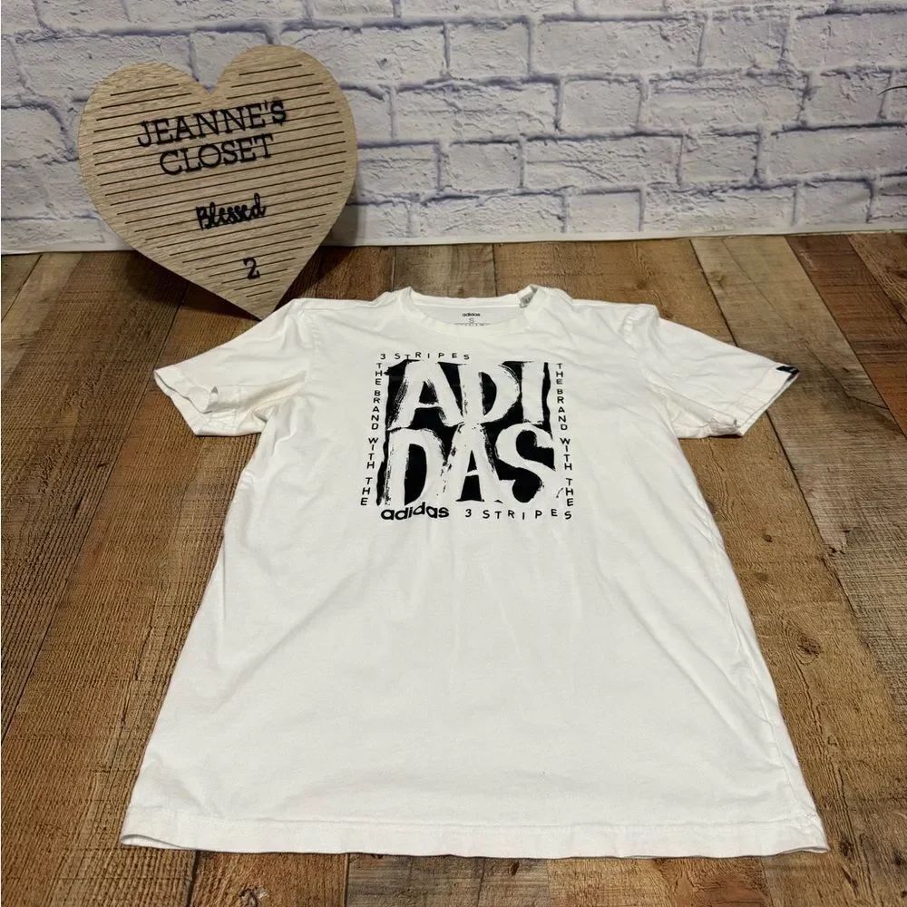 💜 adidas Men's Stamp Graphic Tee T-Shirt